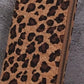 Leopard Cork wallet